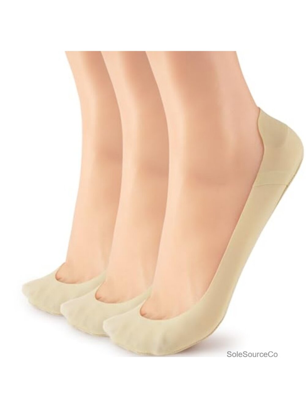 No Show Socks Women's Ultra Low Cut Liner Non Slip Cotton Nylon Spandex